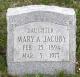 Jacoby Mary A 1894-1977
